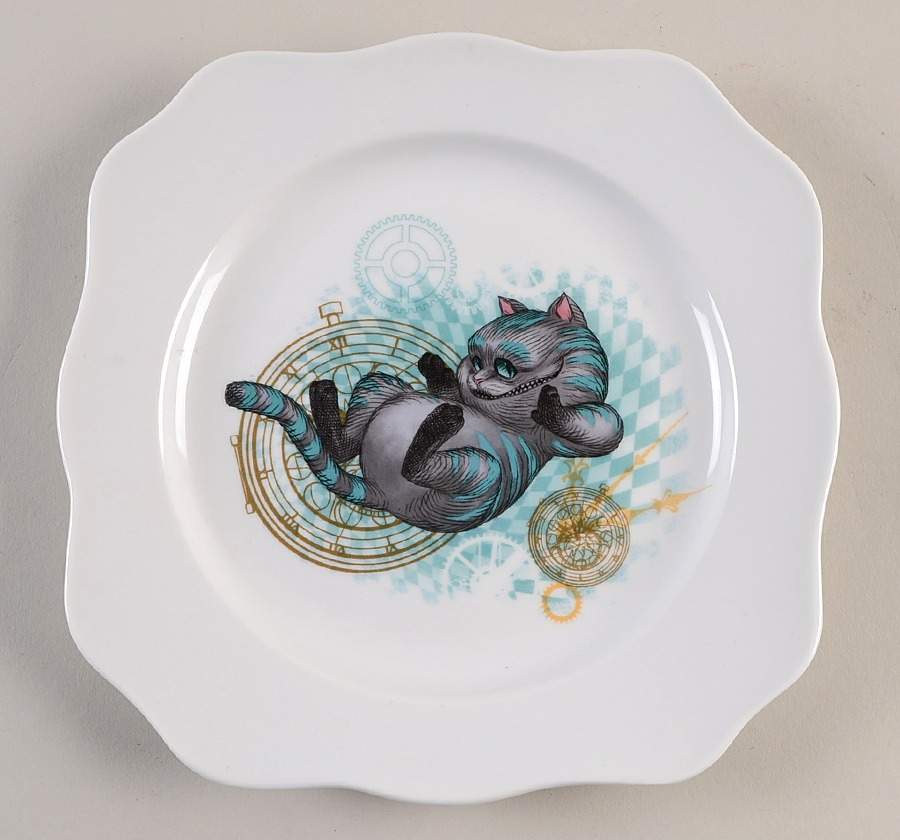 Alice Through the Looking Glass Salad Plate by Disney-1