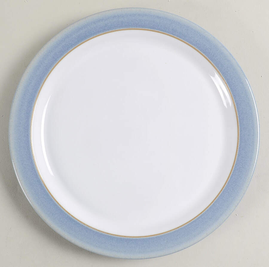 Natural Denim Salad/Dessert Plate by Denby-Langley-1