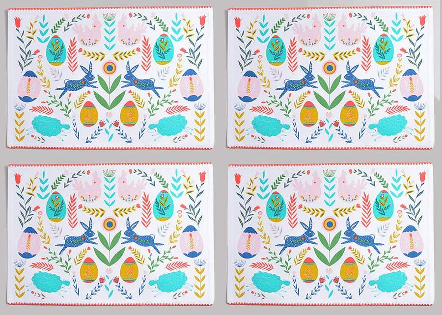 Table Linens & Accessories Cloth Placemat - Set of 4 by Design Imports-1