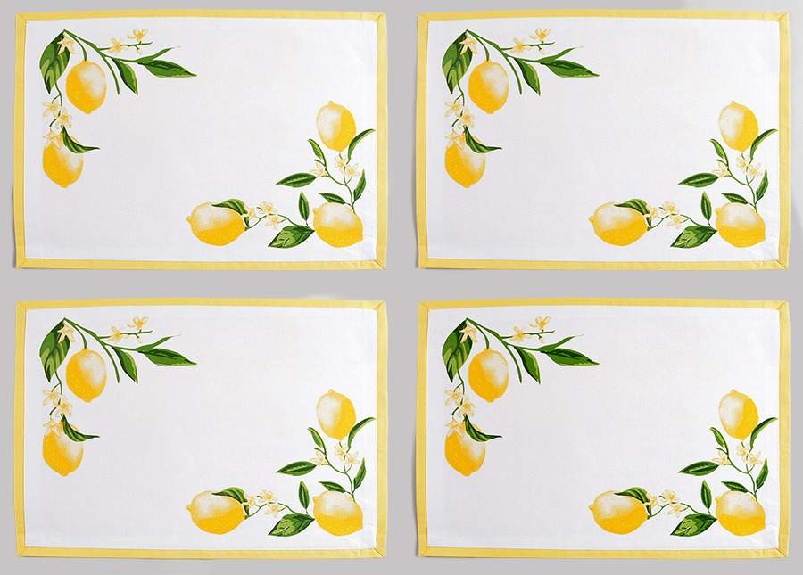 Table Linens & Accessories Cloth Placemat - Set of 4 by Design Imports-1