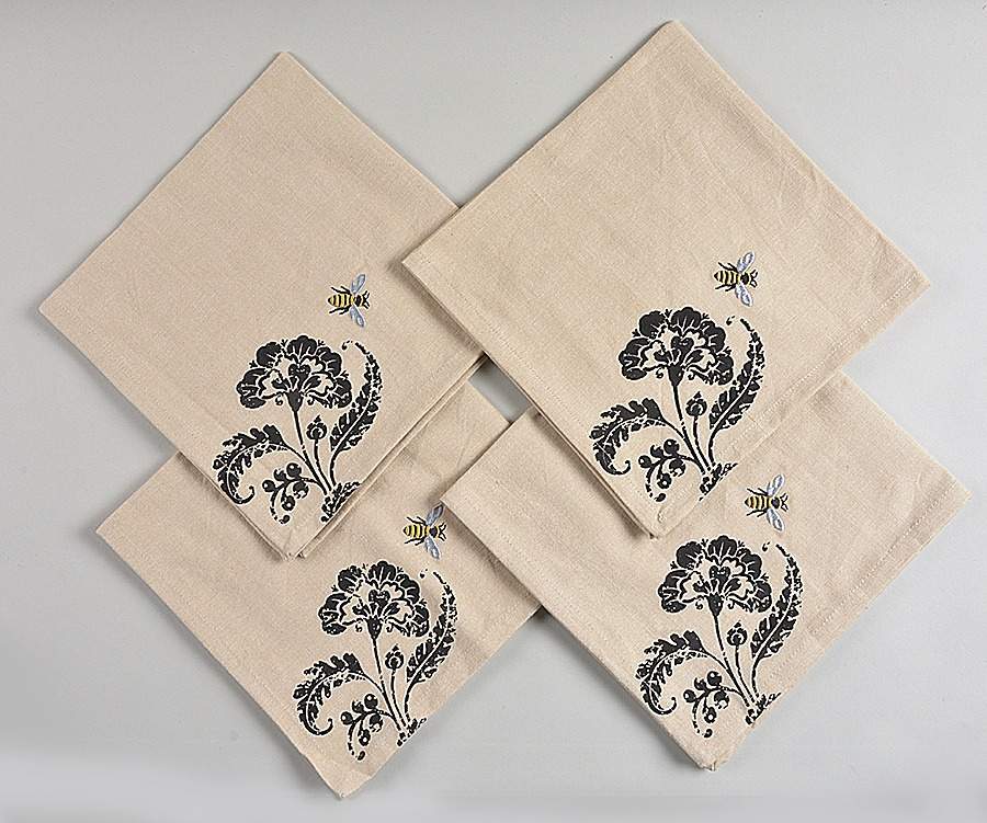 Table Linens & Accessories Cloth Napkin - Set of 4 by Design Imports-1