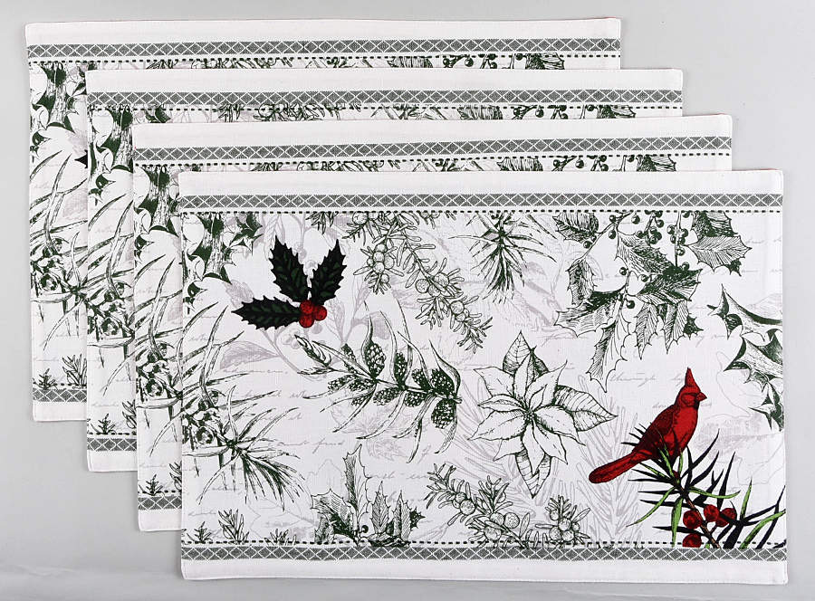 Table Linens & Accessories Cloth Placemat - Set of 4 by Design Imports-1