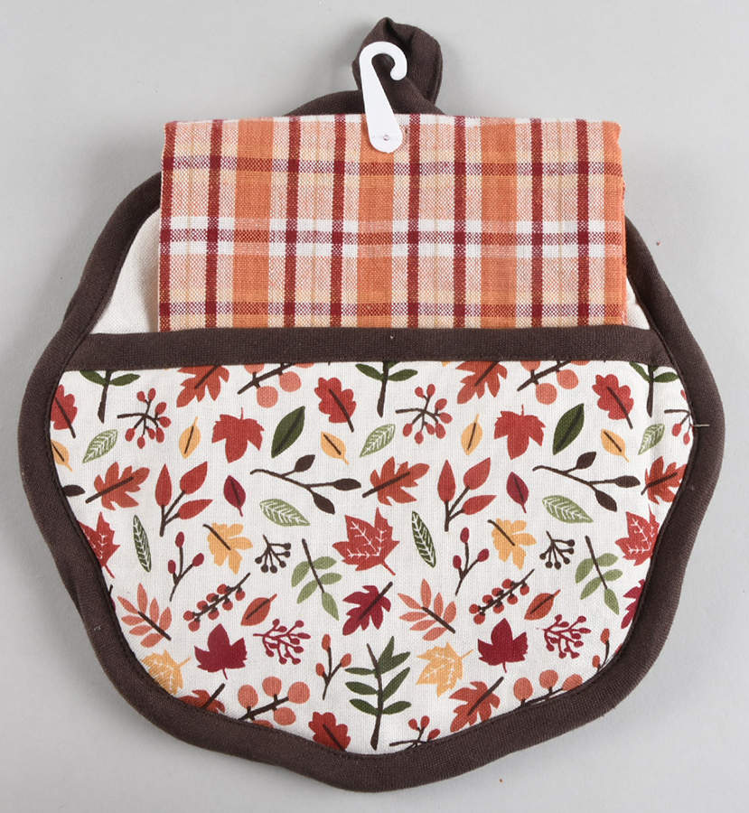 Table Linens & Accessories Cloth Dish Towel & Potholder Set by Design Imports-1
