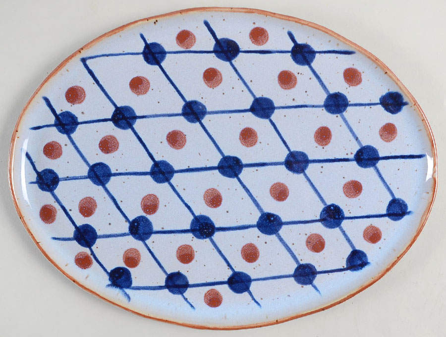 Vandvid Oval Dinner Plate by Dansk-1