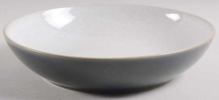 Elements Fossil Grey 8" Individual Pasta Bowl by Denby-Langley-1