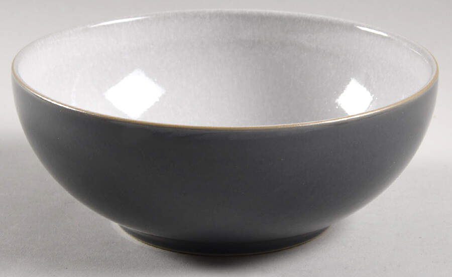 Elements Fossil Grey Coupe Cereal Bowl by Denby-Langley-1