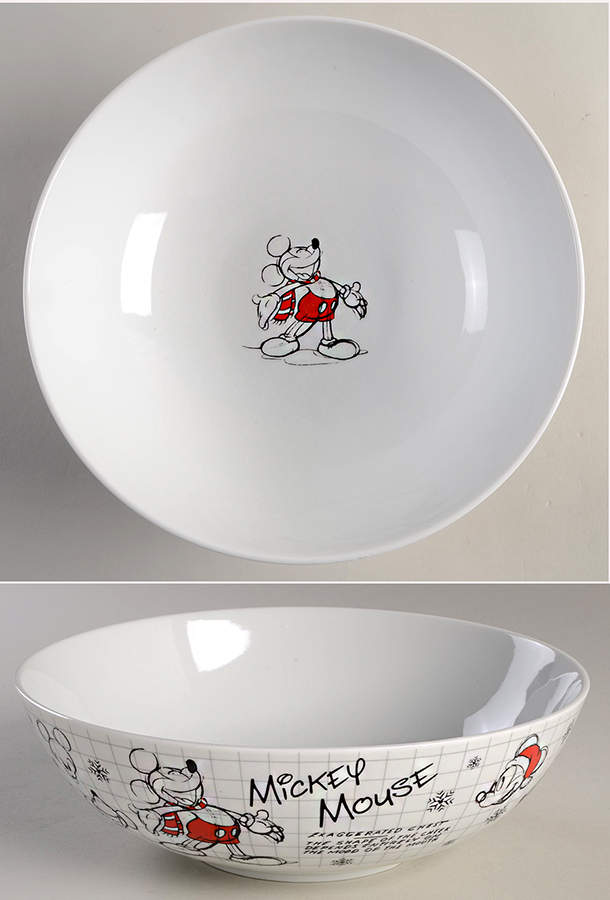 Christmas Sketchbook 9" Round Serving Bowl by Zrike-1