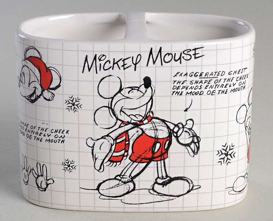 Christmas Sketchbook Toothbrush Holder by Zrike-1