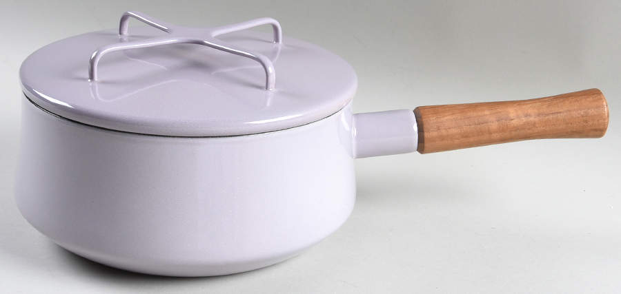 Kobenstyle Lavender 2 Quart Metal Covered Saucepan by Dansk-1