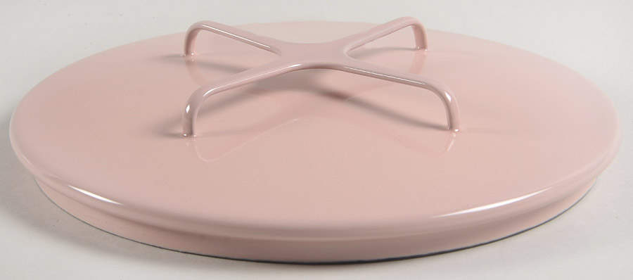 Kobenstyle Pink Lid for 4 Quart Metal Casserole by Dansk-1