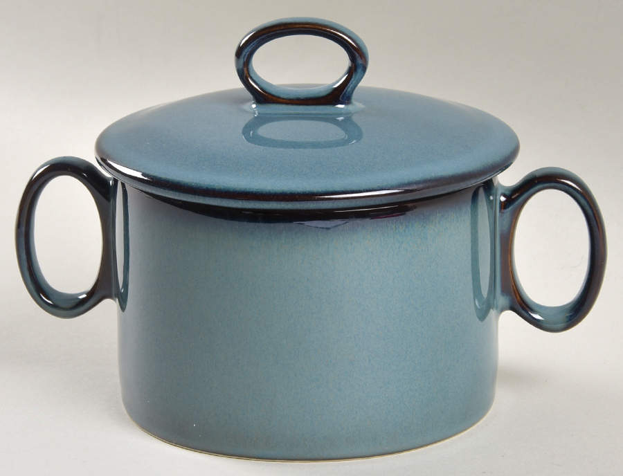 Generations II Nordic Blue Individual Casserole & Lid by Dansk-1