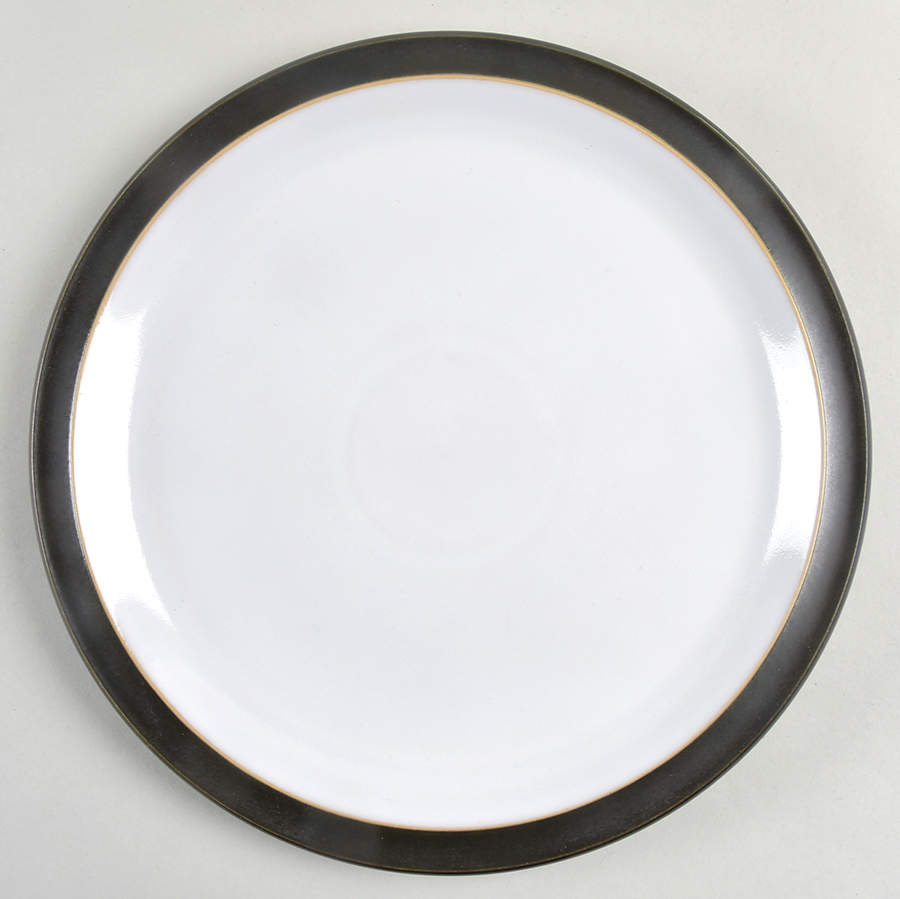 Elements Black Dinner Plate by Denby-Langley-1