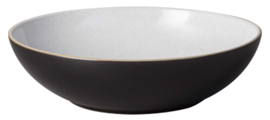 Elements Black 9" All Purpose Serving Bowl by Denby-Langley-1