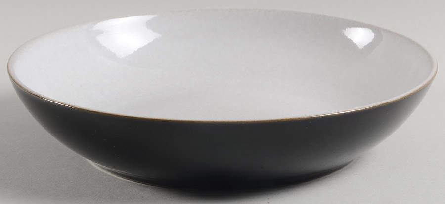 Elements Black 8" Individual Pasta Bowl by Denby-Langley-1