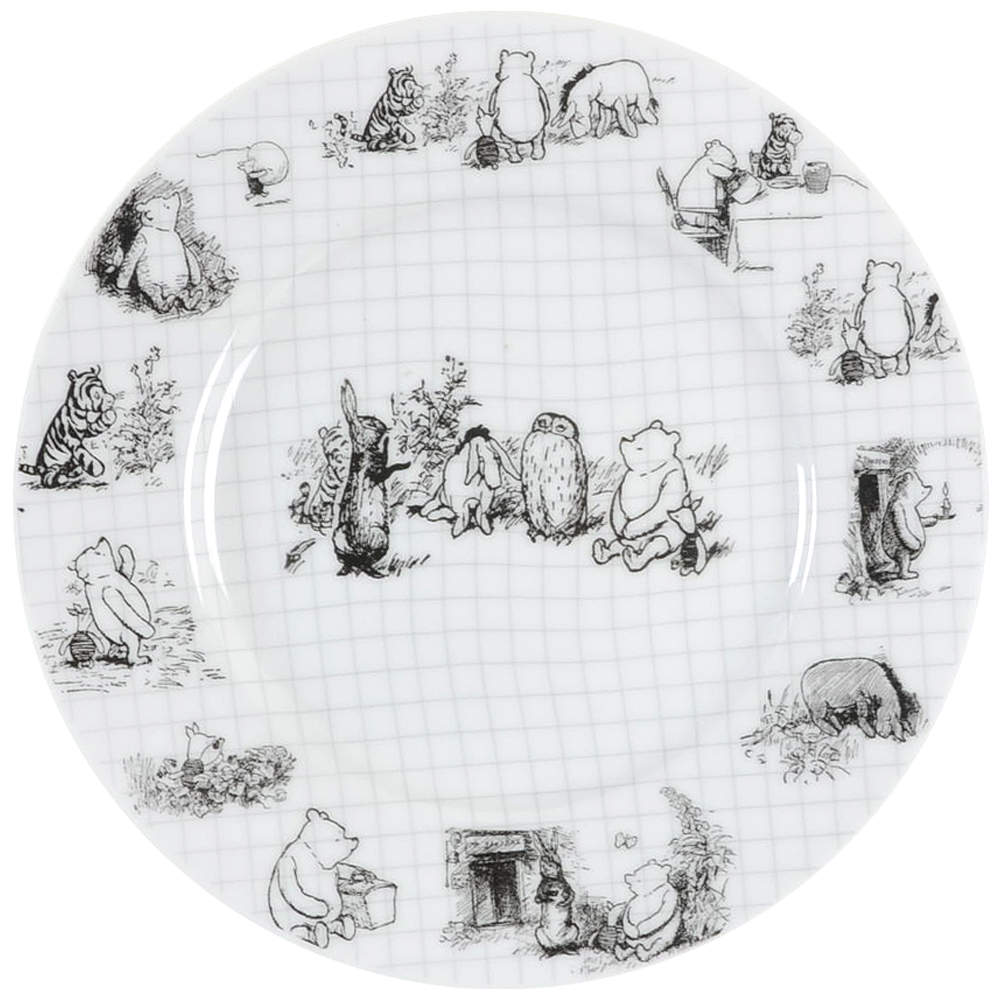 Winnie the Pooh Sketchbook Salad Plate by Zrike-1
