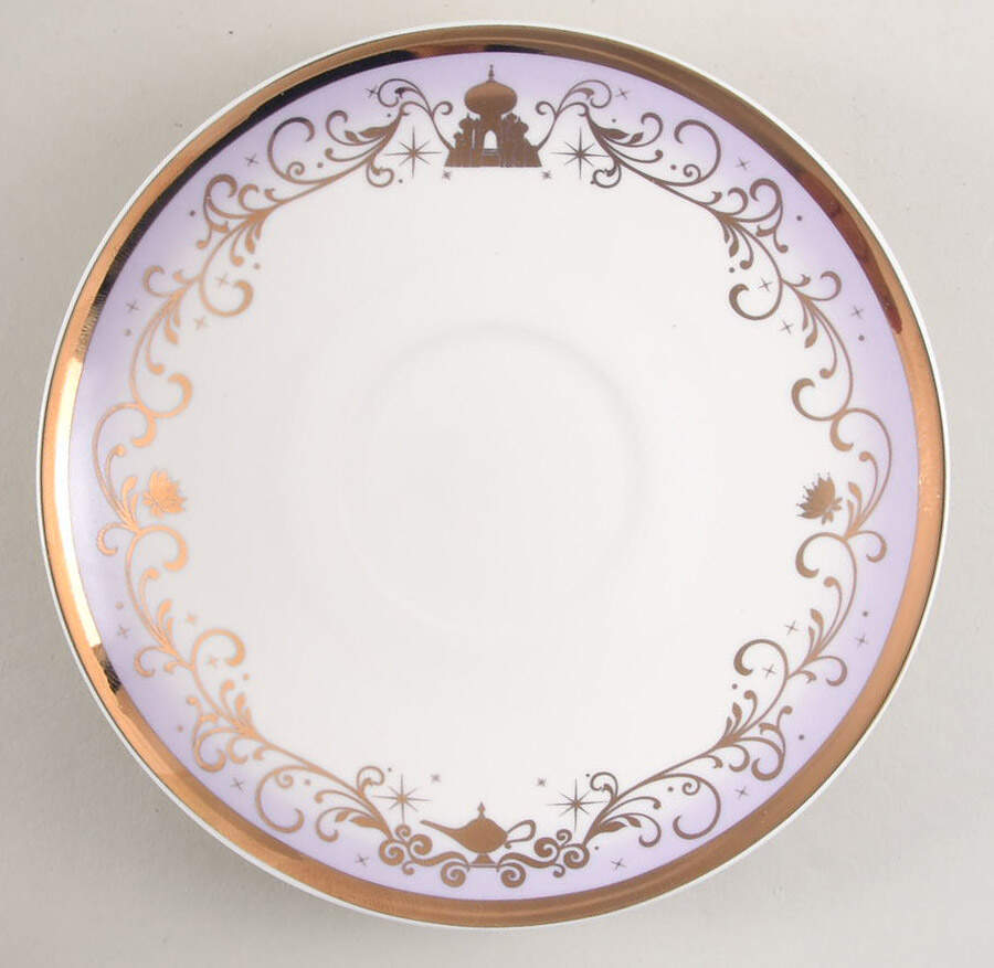 Princess Saucer for Footed Cup by Disney-1
