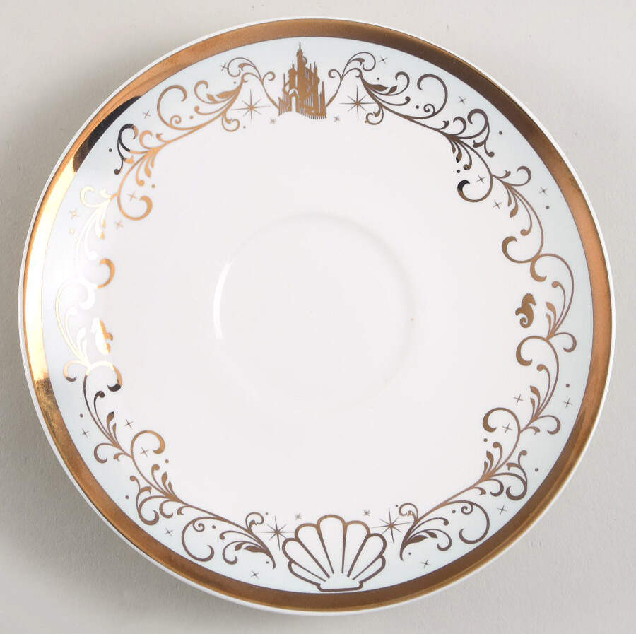 Princess Saucer for Footed Cup by Disney-1