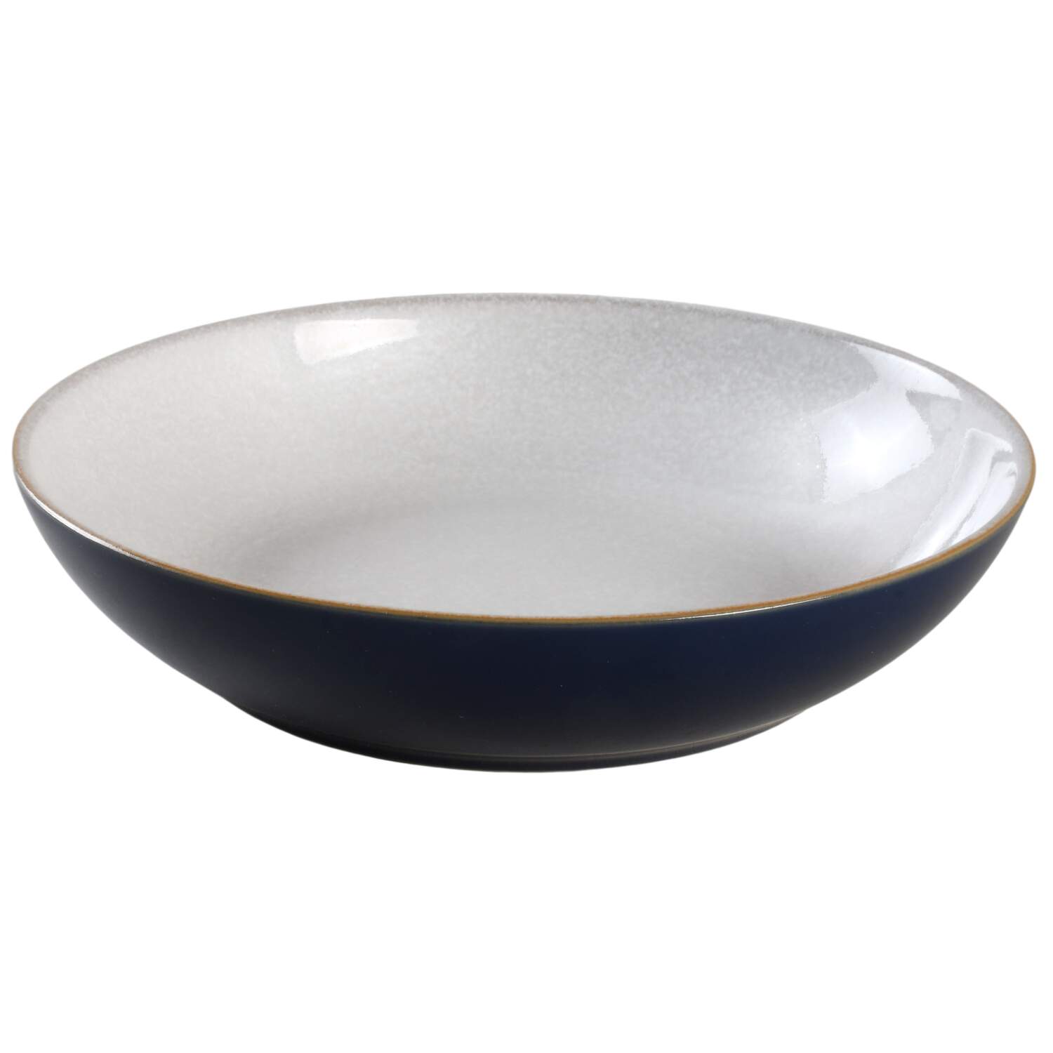 Elements Dark Blue 8" Individual Pasta Bowl by Denby-Langley-1