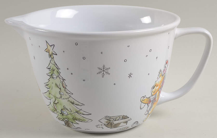Pooh Christmas Batter Bowl by Zrike-1