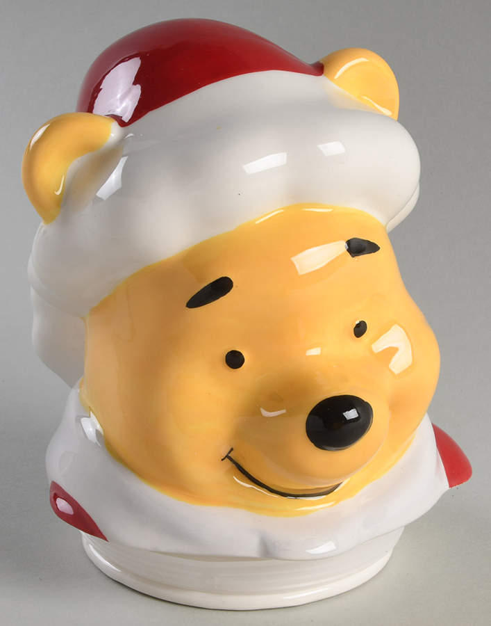 Pooh Christmas Lid for Figural Cookie Jar by Zrike-1
