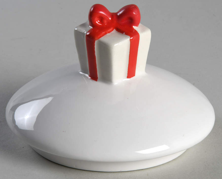 Pooh Christmas Lid for Small Storage Jar by Zrike-1