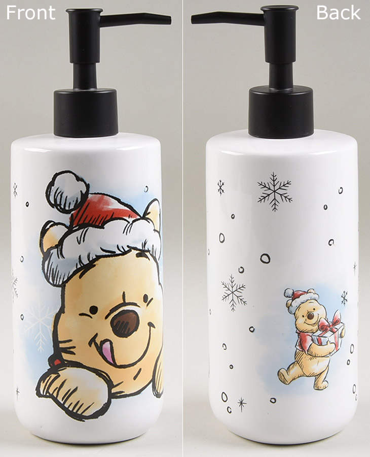 Pooh Christmas Lotion Dispenser by Zrike-1