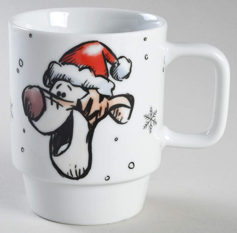 Pooh Christmas Stackable Mug by Zrike-1