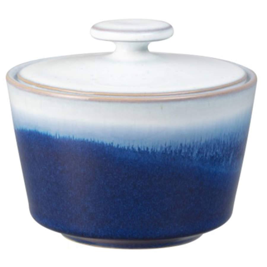 Blue Haze Sugar Bowl & Lid by Denby-Langley-1