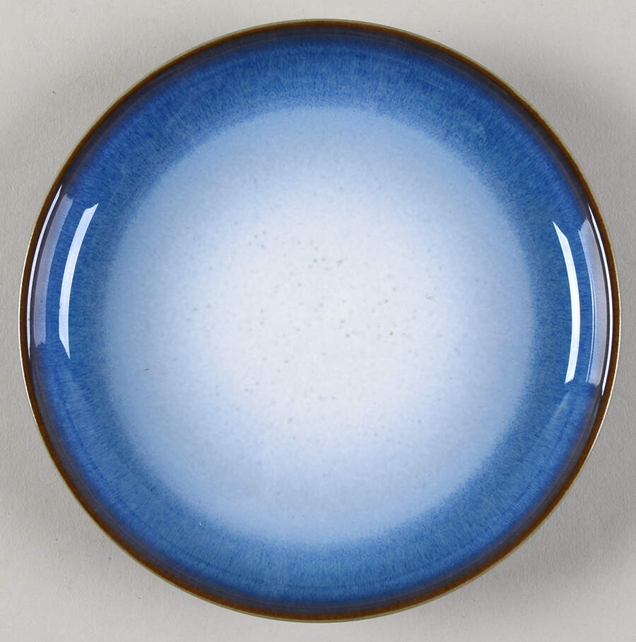 Blue Haze Dessert/Pie Plate by Denby-Langley-1