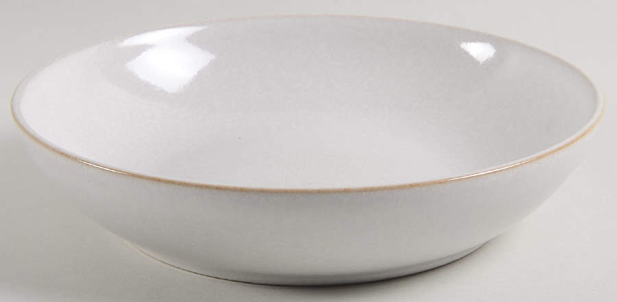 Elements Savannah White 8" Individual Pasta Bowl by Denby-Langley-1