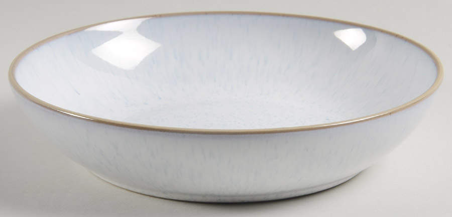White Speckle 8" Individual Pasta Bowl by Denby-Langley-1