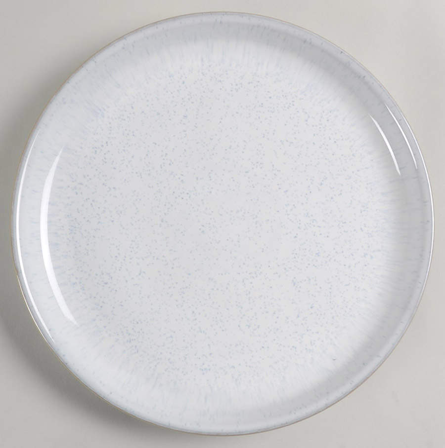 White Speckle Dinner Plate by Denby-Langley-1