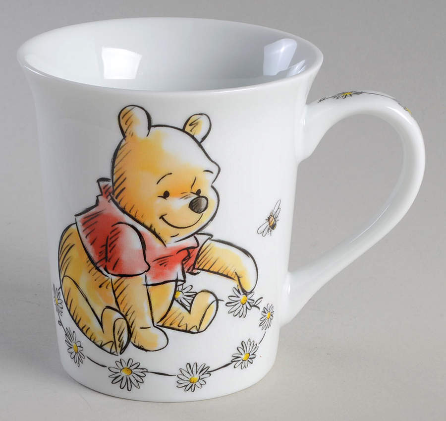 Winnie the Pooh Daisy Chain Mug by Zrike-1