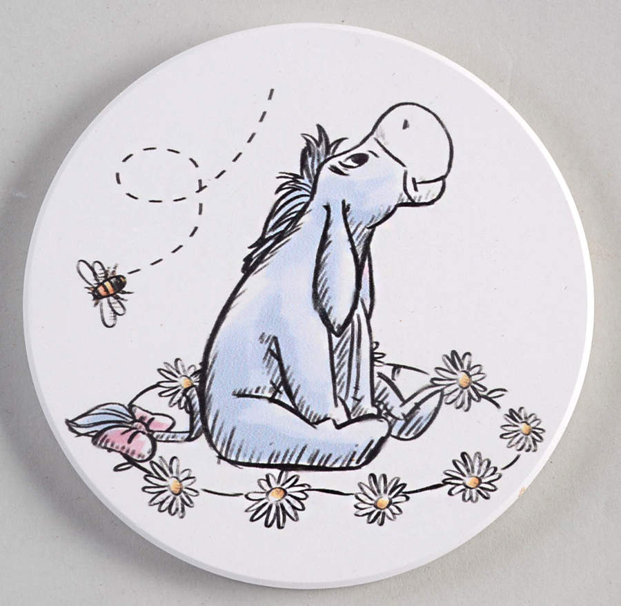 Winnie the Pooh Daisy Chain Coaster by Zrike-1