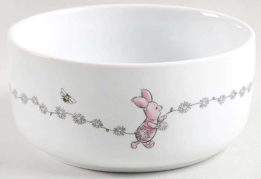 Winnie the Pooh Daisy Chain Small Serve & Store Bowl, No Lid by Zrike-1