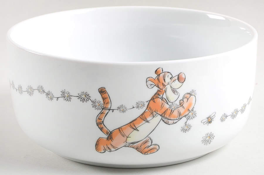 Winnie the Pooh Daisy Chain Large Serve & Store Bowl No Lid by Zrike-1