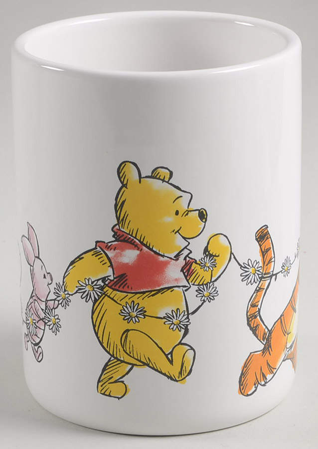 Winnie the Pooh Daisy Chain Small Storage Jar No Lid by Zrike-1