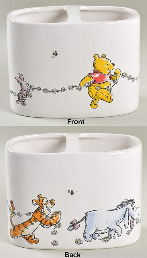Winnie the Pooh Daisy Chain Toothbrush Holder by Zrike-1