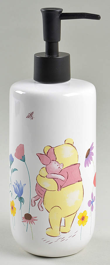 Winnie the Pooh Golden Flowers Lotion/Soap Dispenser by Zrike-1