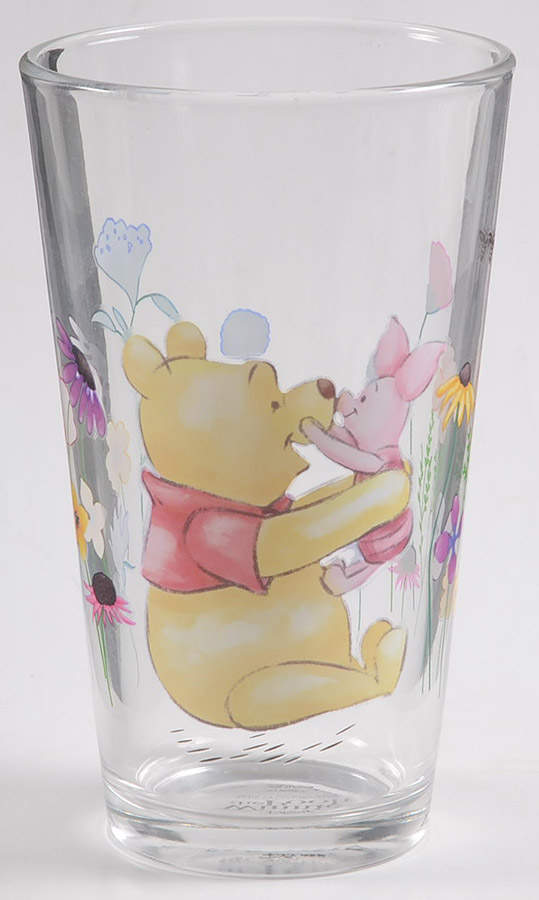Winnie the Pooh Golden Flowers 16 Oz Glassware Tumbler by Zrike-1