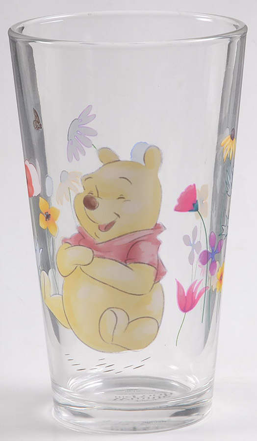 Winnie the Pooh Golden Flowers 16 Oz Glassware Tumbler by Zrike-1