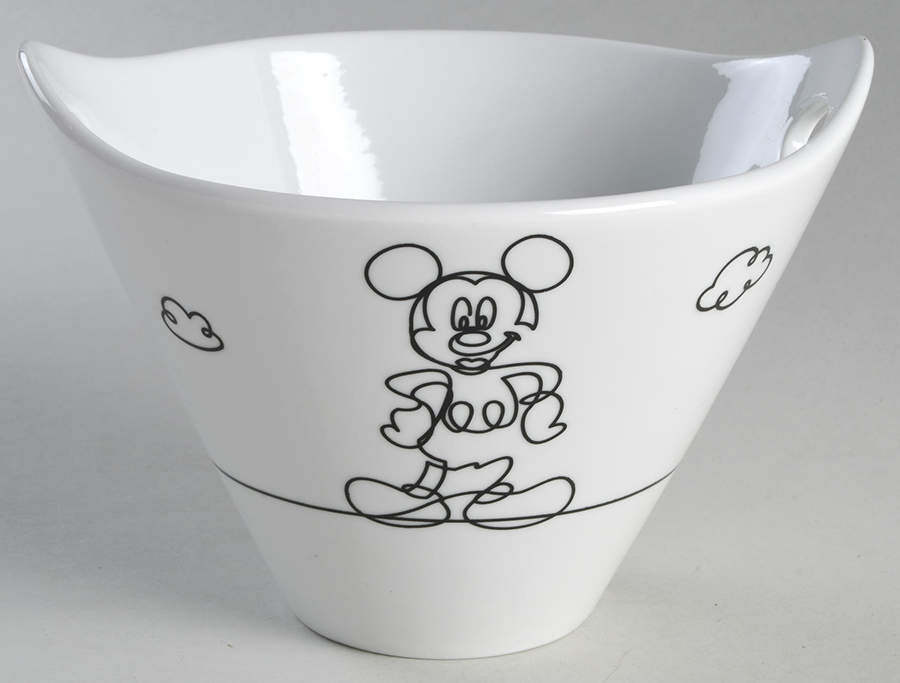 Mickey Linear Noodle Bowl by Zrike-1