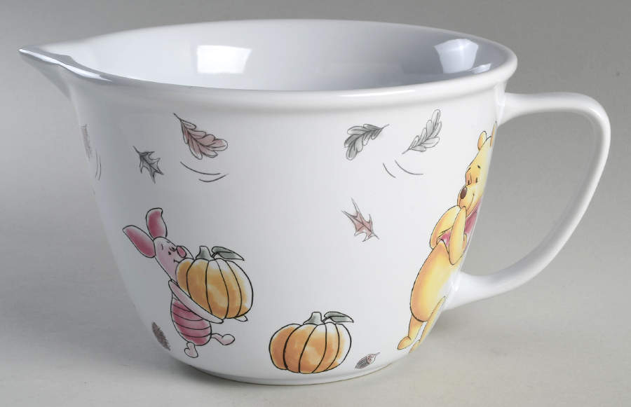 Winnie the Pooh Falling Leaves Batter Bowl by Zrike-1