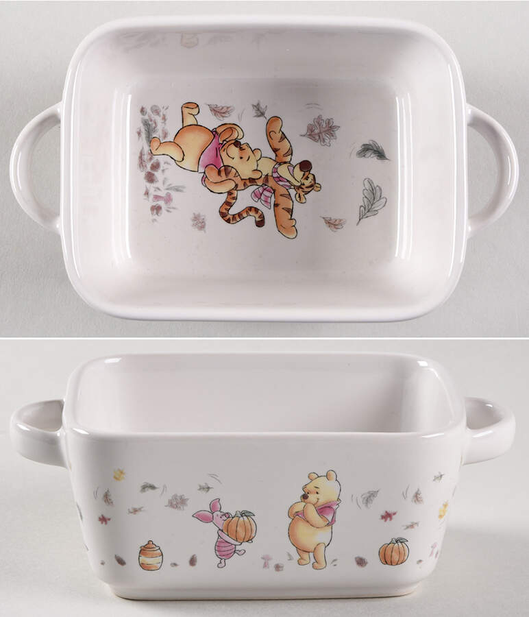 Winnie the Pooh Falling Leaves Mini Loaf Pan by Zrike-1