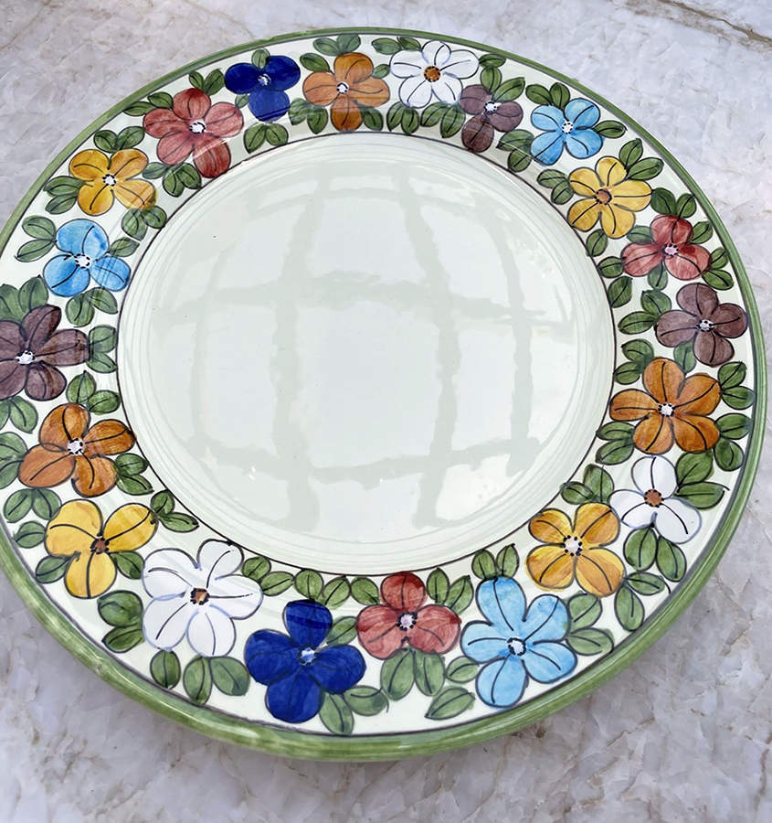 DER99 Dinner Plate by Deruta (Italy)-1