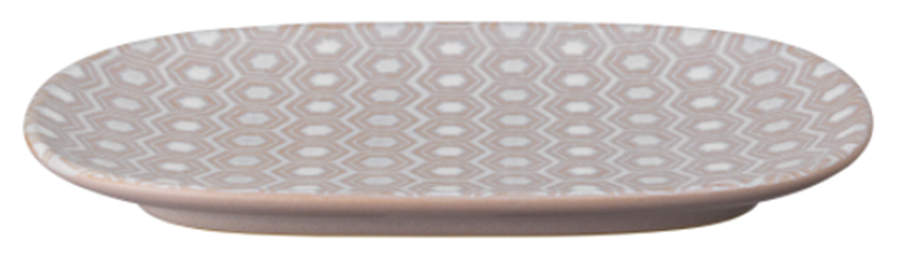 Impression 10" Oval Serving Platter by Denby-Langley-1