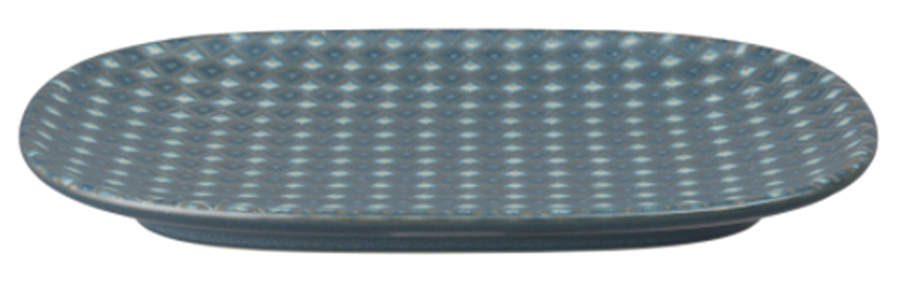 Impression 10" Oval Serving Platter by Denby-Langley-1