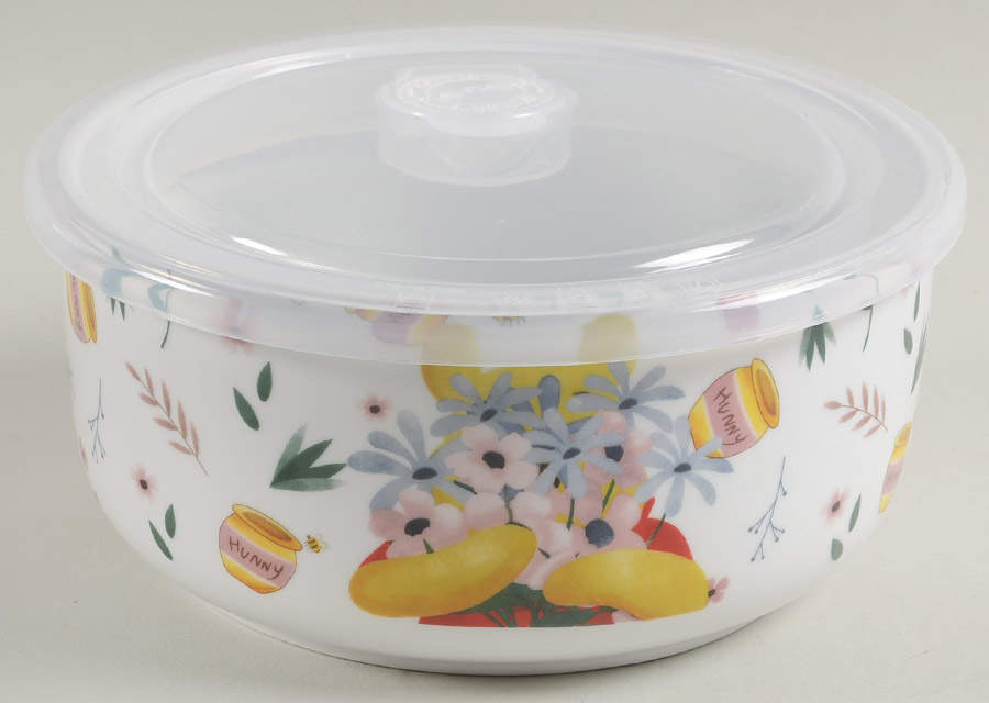 Winnie the Pooh (Miscellaneous) Medium Serve & Store Bowl with Lid by Zrike-1