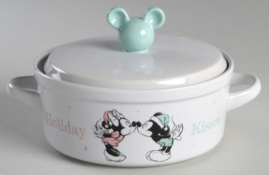 Mickey Mouse and Friends (Miscellaneous) 1 Qt Round Covered Casserole by Zrike-1