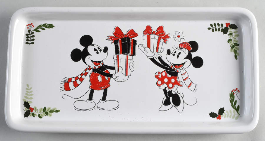 Mickey Mouse and Friends (Miscellaneous) 12" Rectangular Serving Platter by Zrike-1